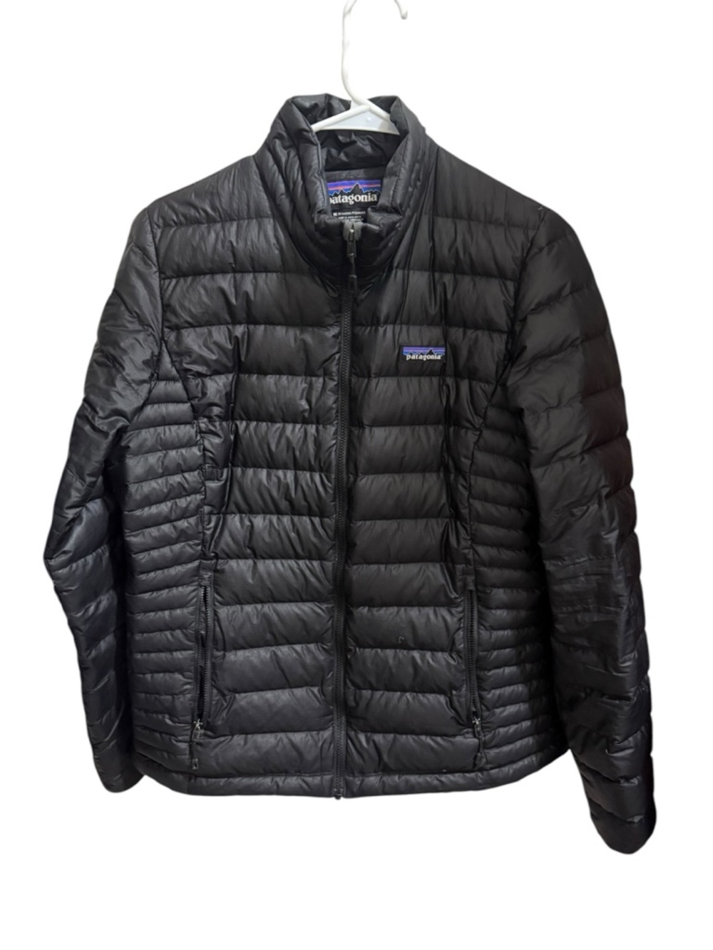 Patagonia Women’s Down Sweater Jacket Black Puffer Jacket Lightweight Medium